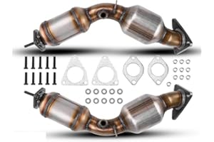 Torchtree 644029 Catalytic Converter For G35 2007-2008, Stainless Steel High Flow Catalytic Convertor, Catalyst converter, 2pcs