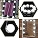 Hollywood Vanity Mirror Light Kit, Kohree Make-up Light, Dimmable Light Bulb Lighting Fixture Strip Makeup Vanity Table Set (10 bulbs Adhesive) for Dressing Room, Dimmer Switch, UL Listed