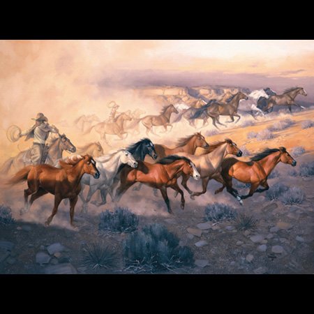 Jack Sorenson Dust Of Stolen Horses 500Pc Jigsaw Puzzle