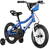 Schwinn Koen Boys Bike for Toddlers and Kids, 14-Inch Wheels, Blue