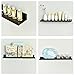 WELLAND Espresso Picture Ledge Shelf Display Wall Shelf 48
