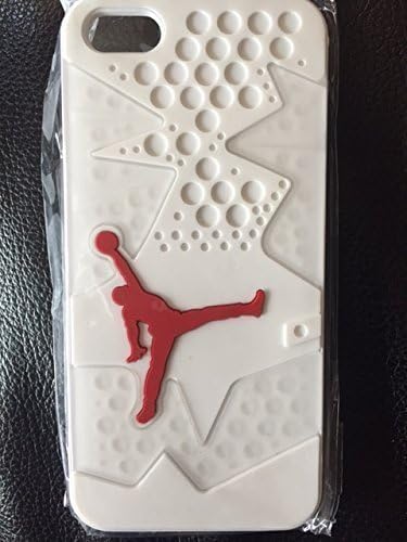 Jordan xi BRED Black/Red iphone 5 5s Silicone Skin Case Rubber Feels &amp; Looks Like the Sneaker Sole Thin **SHIPS FROM USA** wangjiang maoyi