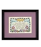 Senility Prayer Mini Stamped Cross Stitch