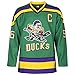 MOLPE Conway 96 Ducks Jersey S-XXXL Green, 90S Hip Hop Clothing for Party, Stitched Letters and Numbers