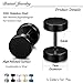 Besteel 10 Pairs Hoop Earrings Gauge Earrings for Men Women Stainless Steel Cool Earrings Set