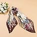 Women Flower Painted Imitated Silk Satin Square Scarf Head Neck Shawl 35