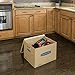 Bankers Box Medium Classic Moving Box 10 Pack, Reinforced Handles, Tape-Free Assembly, Box with Lid, 19-in x 14.5-in x 15.5-in (7717205)