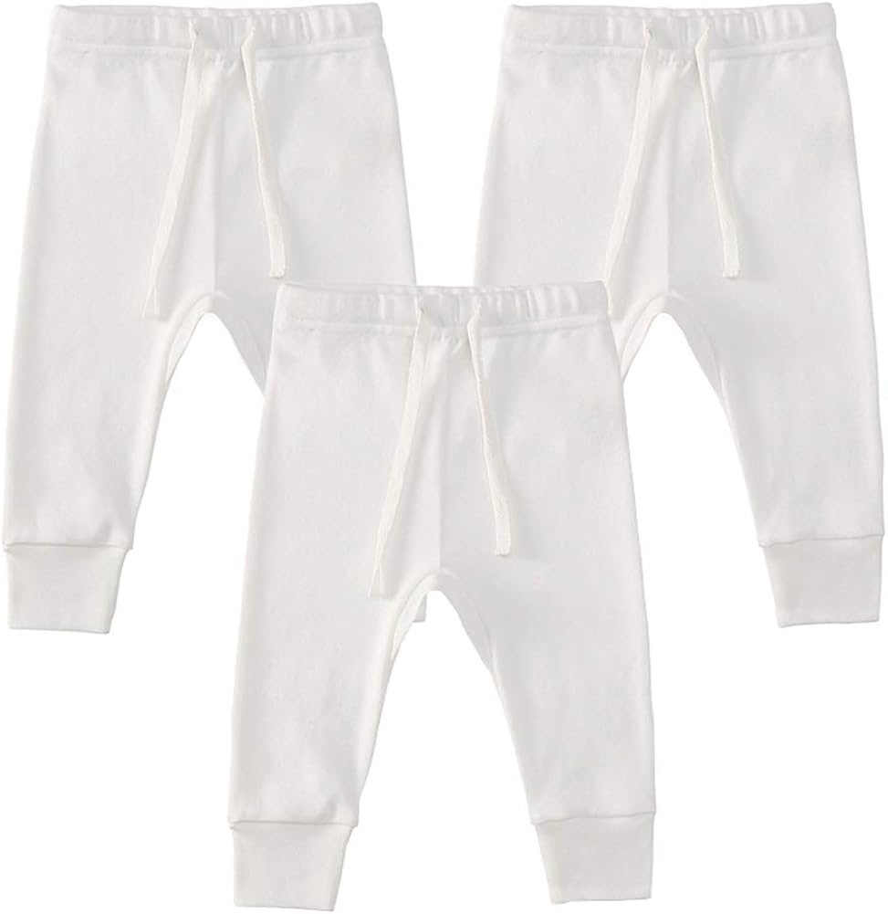 Owlivia Organic Baby Pant Legging Jogger for Infant, Baby Boy, Baby Girl, Toddler: Clothing