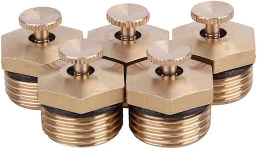 Gike Aspersores5 uds Conector de rociador de jardín Rosca rociador de