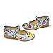 Hot Chocolate Design Chocolaticas Hippie Women's Mary Jane Flat Multicoloured HCD 39