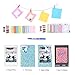MoroTek 12 in 1 Fujifilm Instax Mini 8/8+ or Instax Mini 9 Accessories Bundles include Case/Album/Strap/3 Styles Frames/Selfie Lens/Filters /Stickers/Pen (Red)