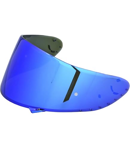 Helmet Visor, CWR-1 Helmet Visor Base for SHOEI RF-1200 NXR X-Spirit X-14 Z7(Revo Deep Blue-Day Use Only) : Automotive