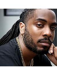 KRKC&CO Mens Cross Hoop Earrings, 14k Gold S925 Sterling Silver Earrings 15 mm Round Hoop Earrings Urban Street-wear Hip Hop Jewelry