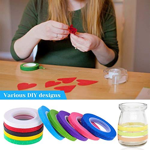 Whiteboard Tape, Shynek 20 Rolls 1/8 Thin Art Tape Dry Erase Chart Tape