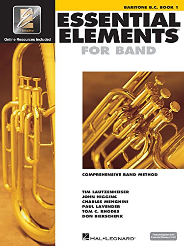 Essential Elements for Band - Baritone B.C. Book 1 with EEiFrom Hal Leonard Essential Elements for Band - Baritone B.C. Book 1 with EEiFrom Hal Leonard