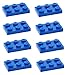 Lego Parts: Plate 2 x 3 (PACK of 8 - Blue)