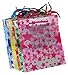 Fun Express Frosted Star Gift Bags (1 dz) Color: Assorted Colors, Lark, Amuse, Trifle, Tw...