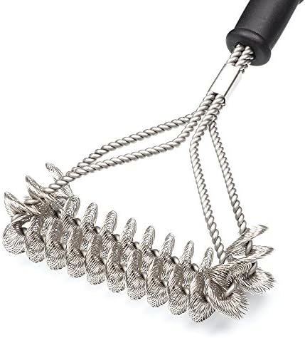 Kyson BBQ Grill Brush 18 Inches Stainless Steel Barbecue Grill Cleaning Brush with Wire Bristles and Soft Comfortable Handle Perfect Grill Cooking Cleaner