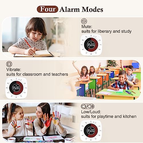 Visual Timer for Kids Classroom Timers 60 Minute Rechargeable