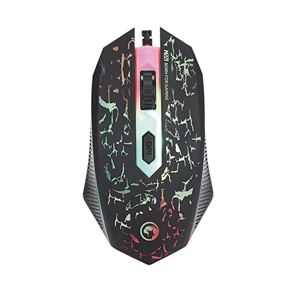 Marvo-Scorpion-CM375-4-in-1-Gaming-Starter-Kit Marvo CM375 4 in 1 Gaming Peripheral Set - 7 Colour Backlit Keyboard, 3200dpi Optical RGB Mouse, S Size 287mm x 244mm…