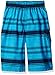 Kanu Surf Boys' Haze Stripe Swim Trunk