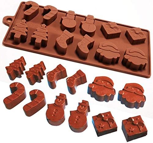 Upspirit Food Grade Silicone Fondant Mould Candy Jelly Mold Birthday Cake Chocolate Dรฉcor, Multicolour