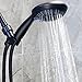 6 Function Handheld Shower Head Kit - High Pressure, Removable Hand Held Showerhead With Hose & Mount And Adjustable Rainfall Spray, 2.5 GPM - Oil-Rubbed Bronze