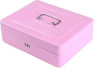 Medio Caja de hierro caja de seguridad con cerradura de ...