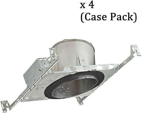 6 Inch New Construction E26 Recessed Can Light Ic Airtight Slope