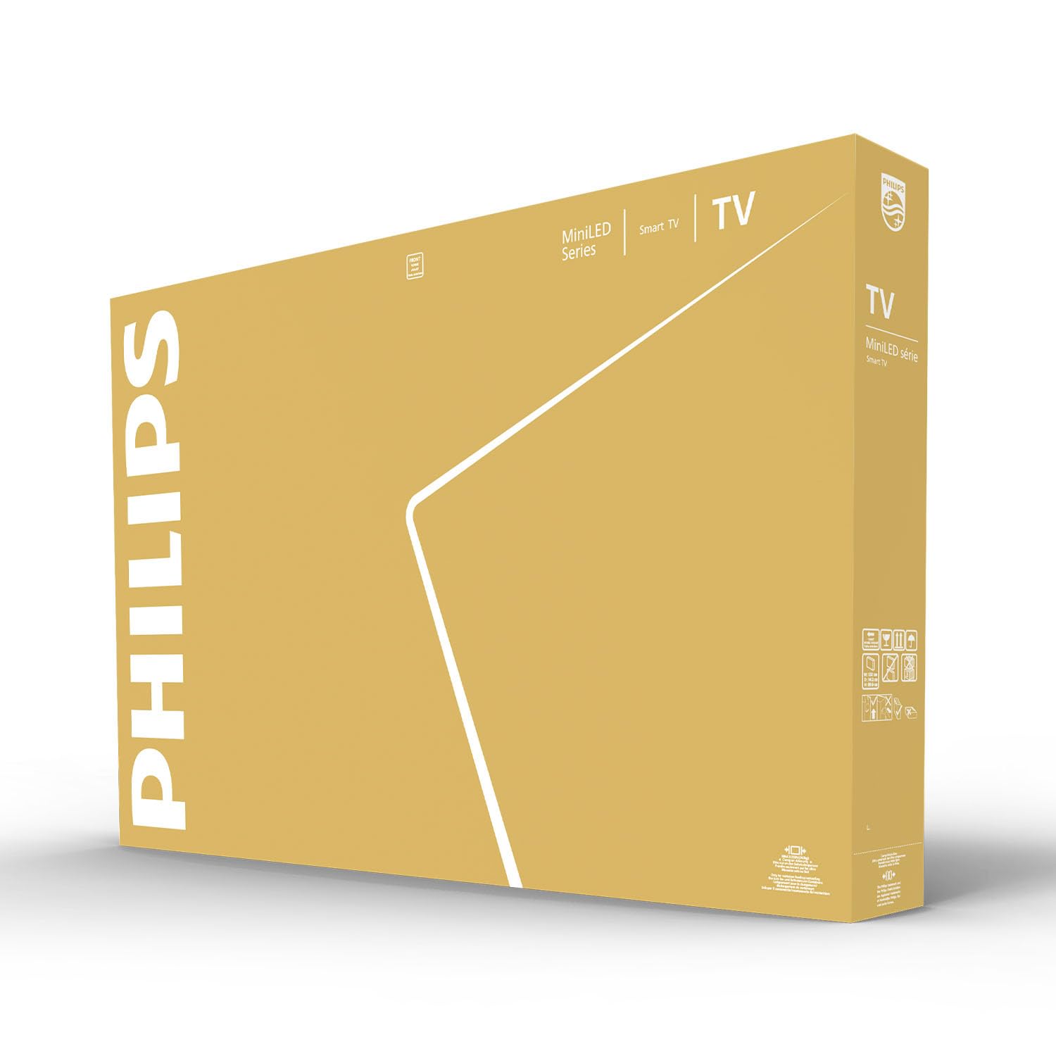 Philips 75MLED810 Mini LED 4K Smart TV - 75 Zoll Display Mit P5 Perfect Picture Engine Ultra HD, Titan OS, Dolby Vision Und Dolby Atmos Sound 4