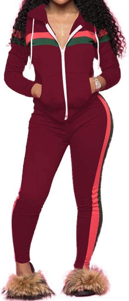 Women's 2 PCS Plus Size Tracksuit Sets Outfits Hoodie Sweatshirt and Jogging Pants Sweatsuits