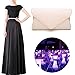 Womens Faux Leather Envelope Clutch Bag Evening Handbag Shouder Bag Wristlet Purse With Chain Strap.(Beige)