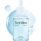 Torriden DIVE IN Hyaluronic Acid Serum for Deep Hydration | Korean K-Beauty Glass Skin Plump Glow | Lightweight Fast-Absorbing Face Serum 50ml (1.69 fl.oz.)