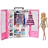 Barbie Fashionistas Ultimate Closet & Doll - Portable Fashion Playset with Carry Handle - 2 Sets of Clothing…