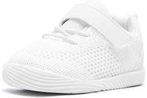 MORENDL Toddler Sneakers Baby Boys & Girls Barefoot Shoes Lightweight Breathable Walking Running Tennis Athletic Sport Shoes