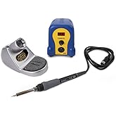 Hakko FX888DX-010BY - Digital Soldering Station with Rotary Encoder (Blue/Yellow Housing)