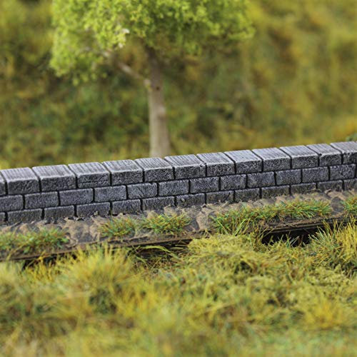War World Gaming | Garten-Mauer | Unbemalt x 15 | 20-28 mm Tabletop Gelände Modellbau Landschaftsbau Modellbahn – Bild 4