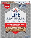 Lift Protein Bar, Chocolate Chip Cookie Dough (Pack of 9)