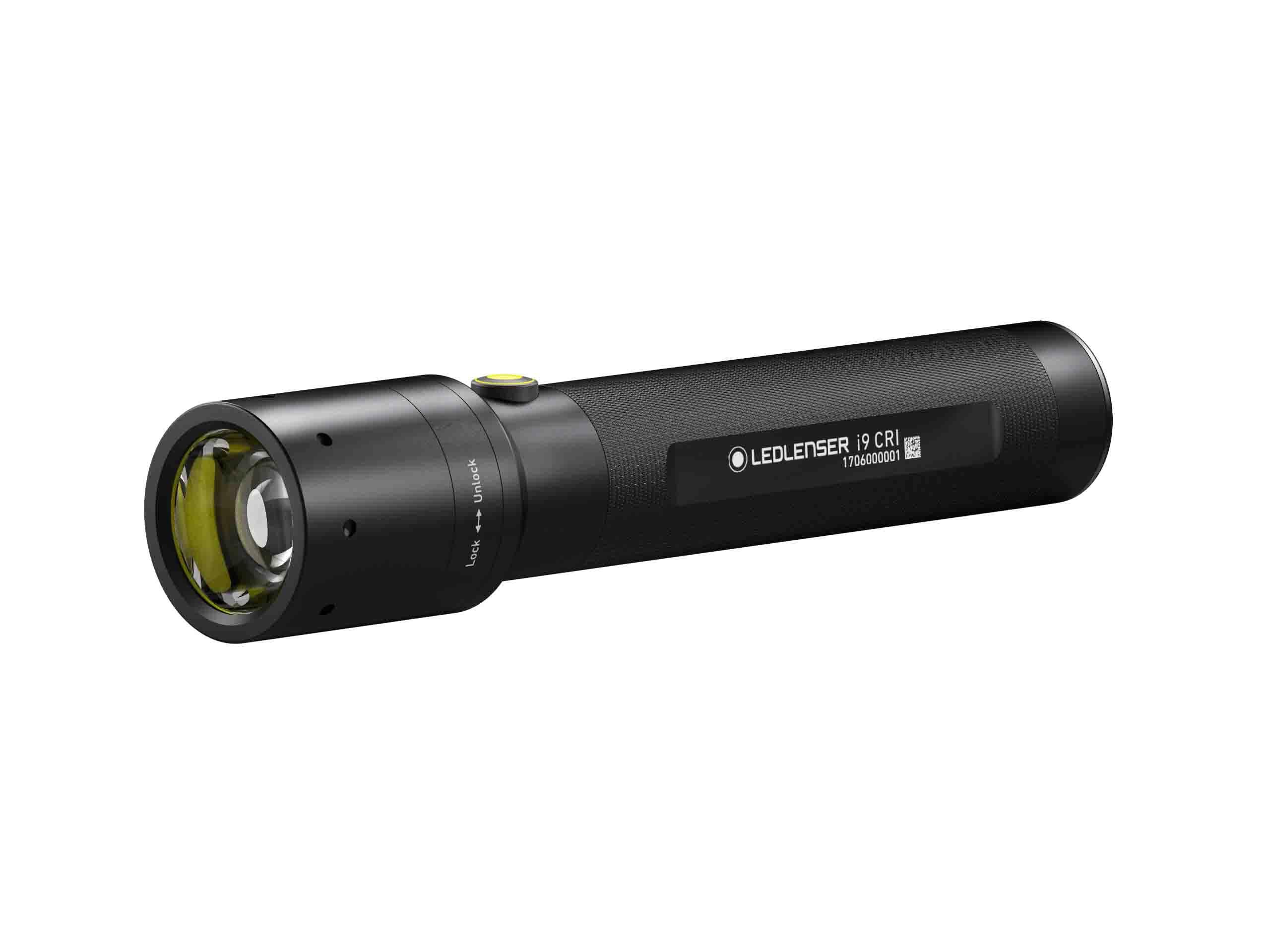 LEDLENSER i9 CRI Taschenlampe - Schwarz