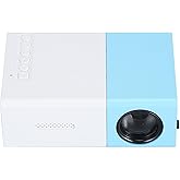 Mini Projector 1080P FHD for Home, Portable Projector LED Video Projector Outdoor Projector Compatible with Android iOS TV Stick HDMI USB (US Plug)