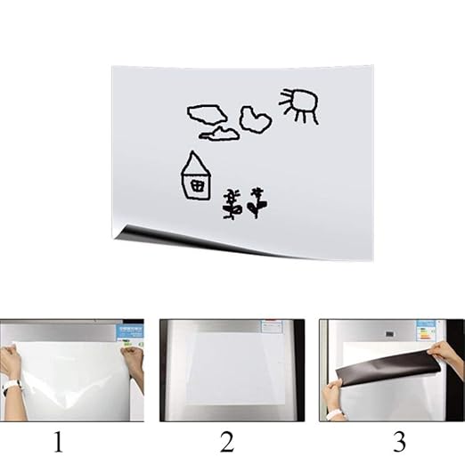 A5 pequeña Pizarra magnética portátil para imanes de Nevera ...