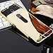 Moto X Play Case,DAMONDY Luxury Metal Air Aluminum Bumper Detachable + Mirror Hard Back Case 2 in 1 cover Ultra-Thin Frame Case For Motorola Droid MAXX 2/Motorola Moto X Play(Mirror_Rose)