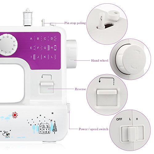 4 oakome+Household+Sewing+Machine+Multifunction