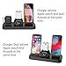 4 in 1 Wireless Charging Station for iPhone Apple Watch Charger Stand with iPhone Wireless Charger Stand Airpods Charging Dock Stand for iPhone X/XS/XR/8/7/6s/Plus, iWatch 4/3/2/1（Upgrade