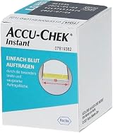 Accu-Chek Instant Blood Glucose Test Strips Pack of 50 Strips view 3