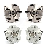 Front Rear Wheel Bearing & Hub Assembly Kit For