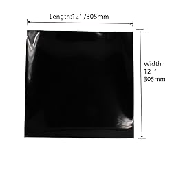 LMS Black Thin High Temp Silicone Rubber Sheet