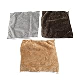 UNKE Microfiber Cleaning Cloth -10Pack Mixed Color(By Random) -Easily Remove Dust, Dirt, Fingerprints, Oil & Smudges, Lint-Free, Streak-Free for Any Delicate Surfaces