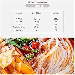 Fine Rice Noodles, Vermicelli, Natural Threads