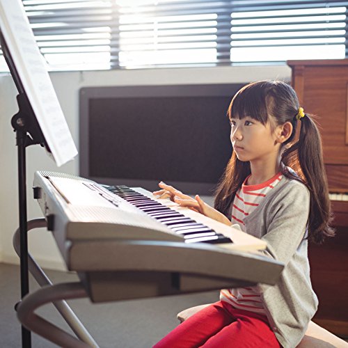 aPerfectLife Piano for Kids, Multi-Function 61 Keys Electronic Organ Kids Piano Musical Teaching Keyboard Toy for Kids Children (Silver) - Thumbnail 6